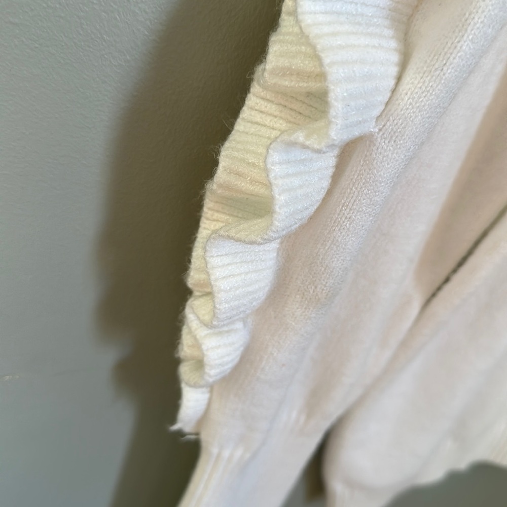 Express Ruffle Sweater XS - Picture 7 of 12